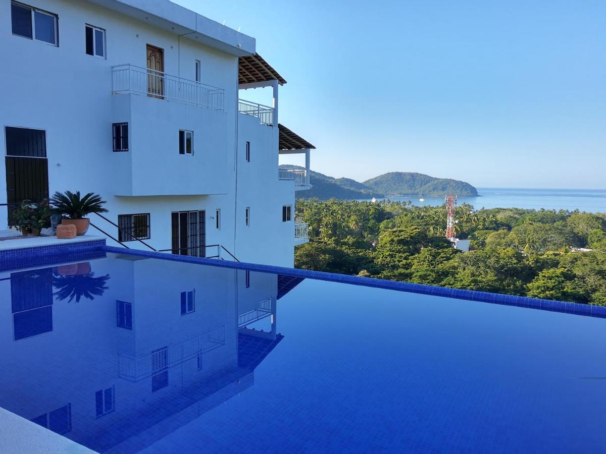 Sunset House Zihuatanejo Aparthotel Ngoại thất bức ảnh
