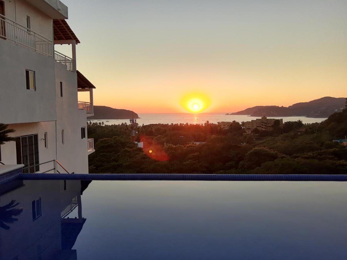 Sunset House Zihuatanejo Aparthotel Ngoại thất bức ảnh